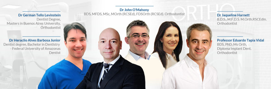 Ortho.ie Meet The Team Header graphic