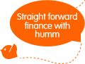 Straight forward finance application with humm